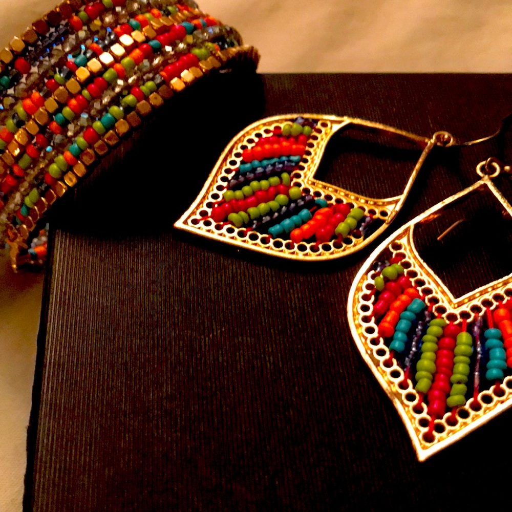 Bright Multi-Colored Jewelry Set